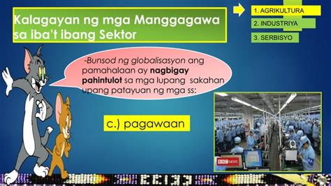 Kalagayan ng mga Manggagawa sa Iba’t Ibang Sektor.